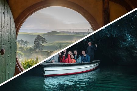 Waitomo Caves & Hobbiton Small Group Tour from Auckland 