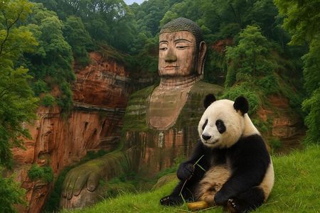 Panda and Leshan Buddha Private Tour