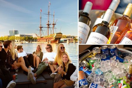 Amsterdam All-Inclusive 90-Minutes Canal Cruise by Captain Jack 
