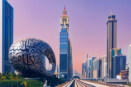 Dubai City Sightseeing Tour in 4x4 Private Vehicle from Abu Dhabi