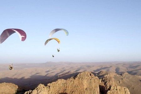 Paragliding adventure over Marrakech