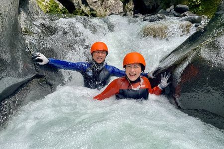 Fun Canyoning Activity at the bottom of Mt. Fuji