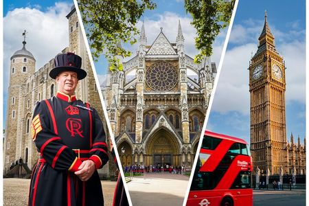 Changing of the Guard, Westminster Abbey & Tower of London Tour