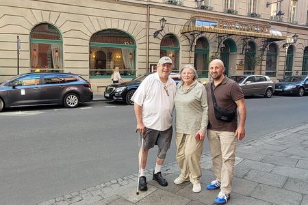 Private Krakow City Tour by Car and Walk with private tour guide