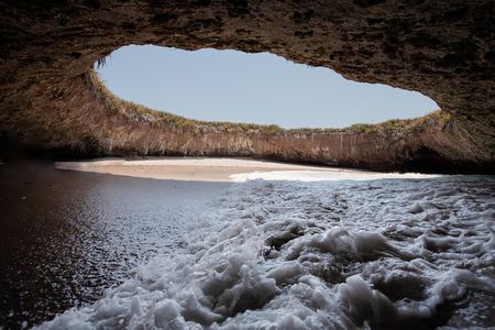 Explore Playa Escondida in Islas Marietas