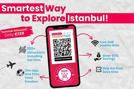 Istanbul Tourist Pass: Skip-the-Line Entry to 100+Activities