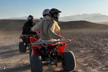 Marrakech: Quad and Camel Ride in Agafay Desert with Dinner Show