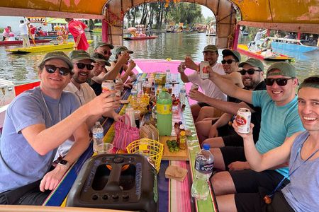 Mexico City Cultural Boat Tour Unlimited Drinks Priority Boarding