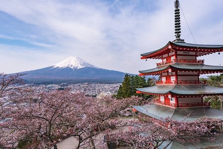 Tokyo: Mt. Fuji & Lake Kawaguchiko 1Day Bus Tour with Lunch