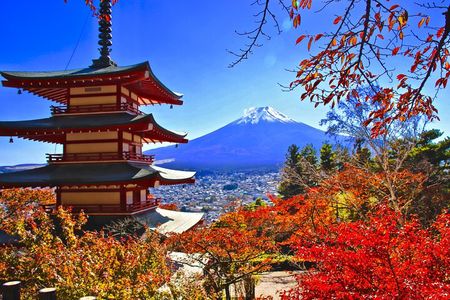 Mt.Fuji,Arakurayama, Fujimichi ,Oishi Park, Lake Kawaguchiko Tour