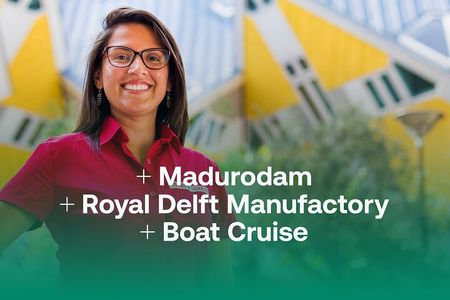 Rotterdam, Delft, the Hague, Madurodam from Amsterdam
