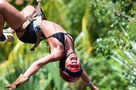 Maya Adrenaline Tour ATV Ziplines and Cenote Swim Day