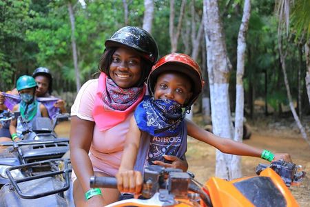 Atv experience, Ziplines adventure and Cenote swim from Cancun and Riviera Maya