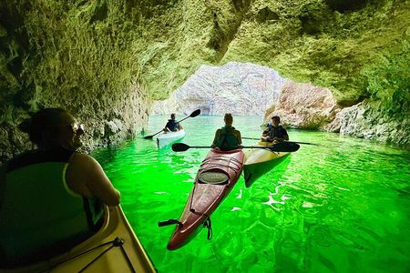 Emerald Cave Kayaking Tour from Las Vegas, Best Dam 1/2 Day Trip