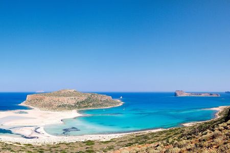Balos Lagoon & Gramvousa Half Day Private Cruise from Kolymbari