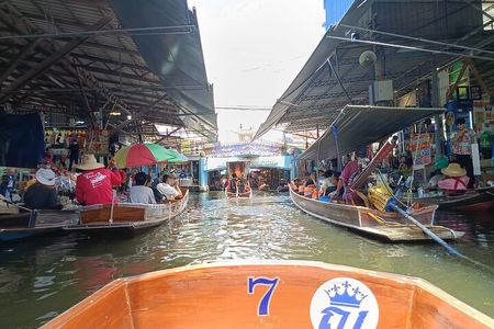 Damnoen Saduak and Maeklong Railway Market Tour with Private Car