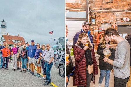 Portland Lighthouses and Craft Brewery Van Tour