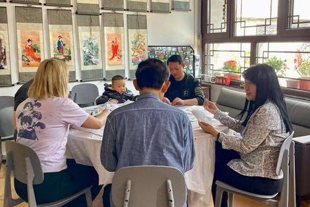 Hutong Calligraphy Crafts and Dumpling Making in a Local Home
