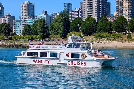 NEW Vancouver Sightseeing Boat Cruise with Live Tour Guide