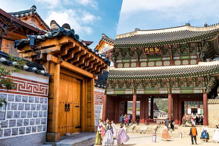  Gyeongbokgung Palace & Bukchon Village Walking Tour 