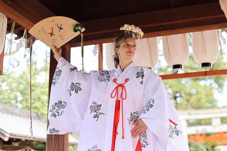 Miko Small Group Experience at Takenobu Inari Jinja Shrine