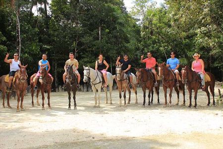 Experience ATV, Ziplines, Cenote and Horses Ride in Cancún
