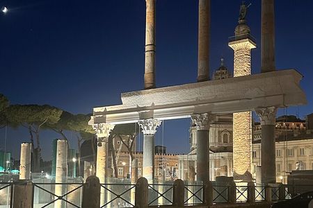 Rome in the evening, private tour with hotel pick-up