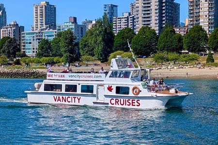 Vancouver Sightseeing Boat Cruise with Live Tour Guide