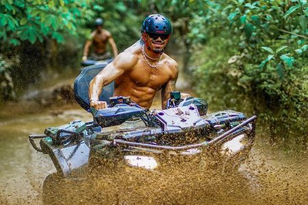Bali Adventure ATV Quad Bike, Monkey Forest and Waterfalls