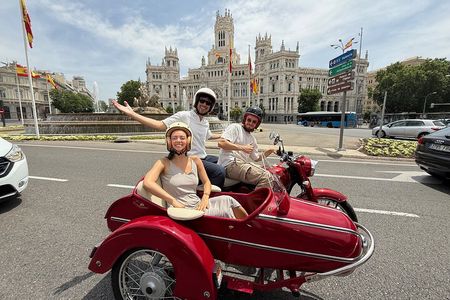 Madrid Ultimate Monuments Sidecar Tour
