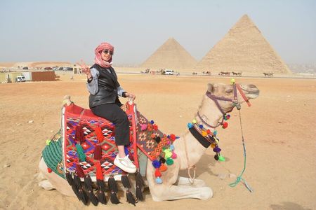 Private Tour:Giza Pyramids,Sphinx,Tickets, Camel & Lunch included
