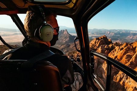 55 Mile - Helicopter Tour Around Zion National Park