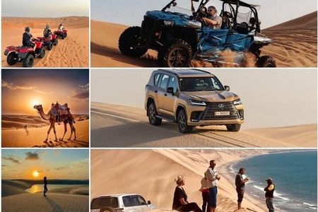 Doha :ATV Quad Bike, Dune Bashing, Camel Ride and Inland Sea Tour