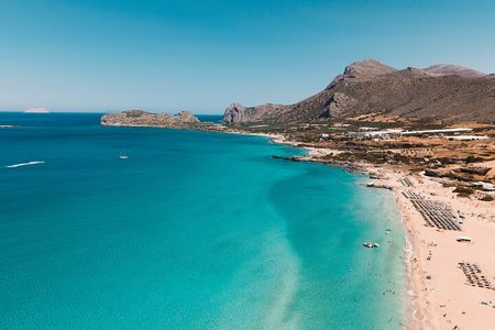  Cruise Visitors Excursion: Falassarna Beach & Old Town Chania 
