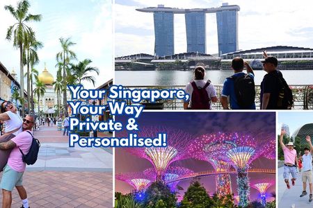 Private Customized Walking Tour in Singapore (Eng/Español)