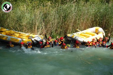 Rafting activity in Teruel