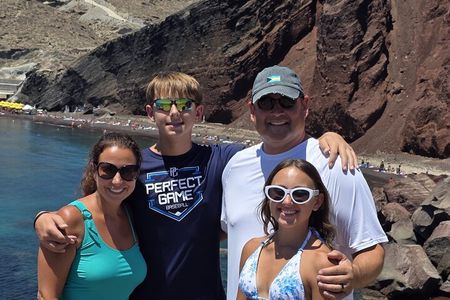 Santorini private land tours with local guides