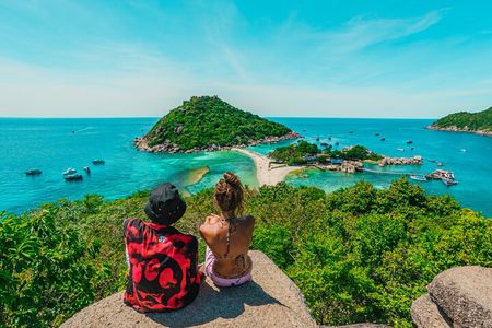 Koh Tao and Koh Nang Yuan Speedboat Tour from Koh Samui