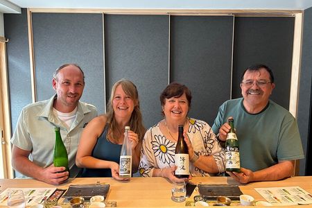 Kyoto Newly Opened Sake Tasting - Sanjo Chasuian