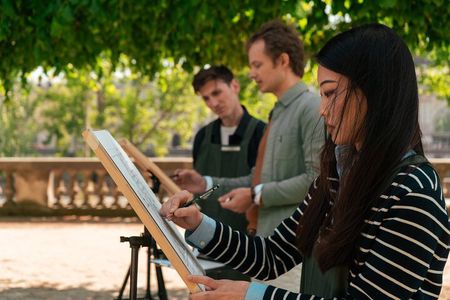 Parisian Outdoor Painting Watercolor Workshop Experience