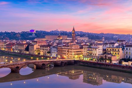 Florence Sunset Panoramic Tour: Piazzale Michelangelo & Fiesole