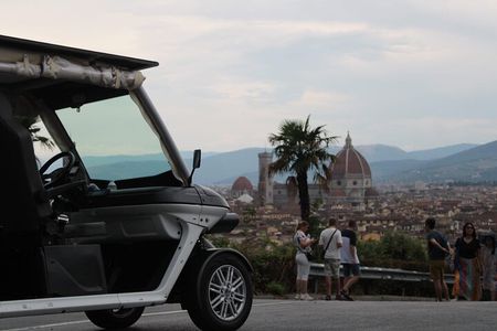 Florence Tour by Eco Car with Panoramic View