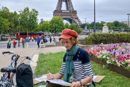 Eiffel Tower Drawing Workshop at the Eiffel Tower