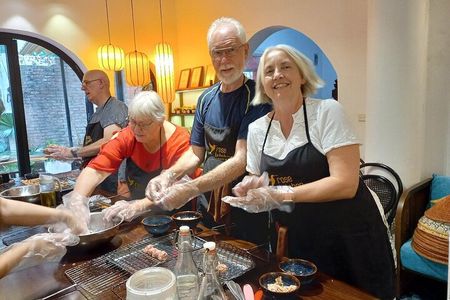 Vietnamese Cooking Class in Indochine Villa with Market Tour 