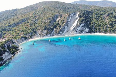 Scenic Cruise to Ithaca Island from Skala Beach in Kefalonia