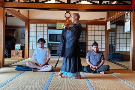 Zen, Matcha & Calligraphy at Historic Temple near Mt. Fuji