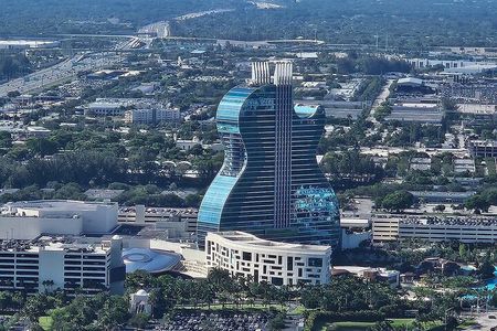 Guitar Hotel or Miami Dolphins Stadium Helicopter Tour
