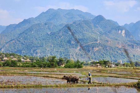 Full-Day Cycling & Handcraft Workshop in Mai Chau Valley