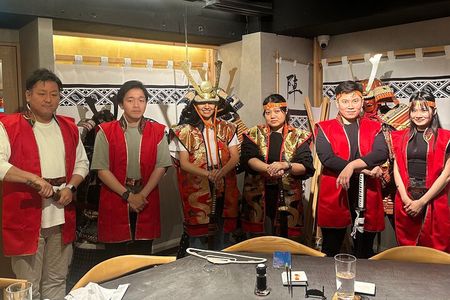 Sushi Making Samurai Experience at Asakusa