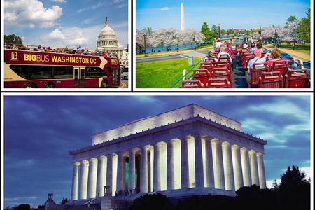 Best of DC: Hop-on Hop-off Tour, Arlington, and 2-Hour Night Tour